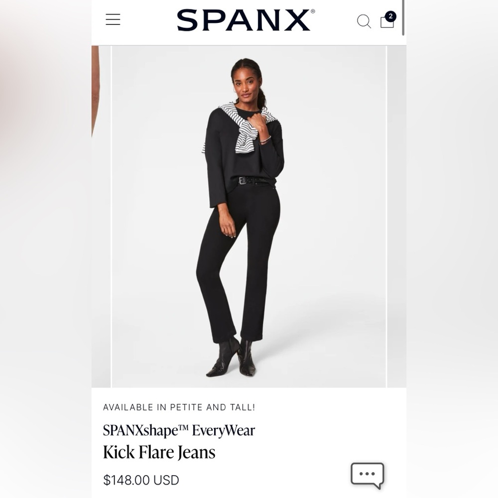 SpanxShape EveryWhere Kick Flare Jeans